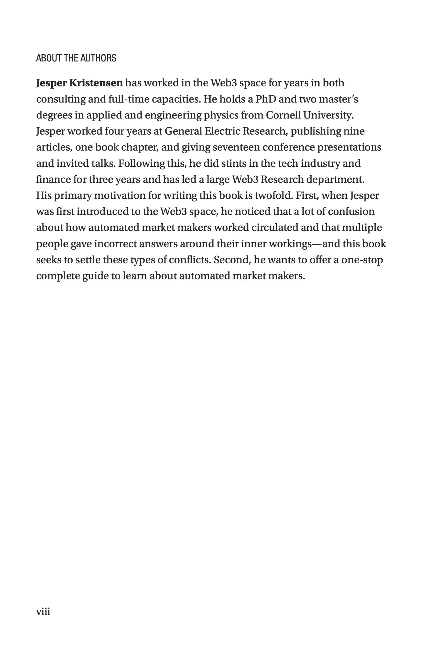 Automated Market Makers