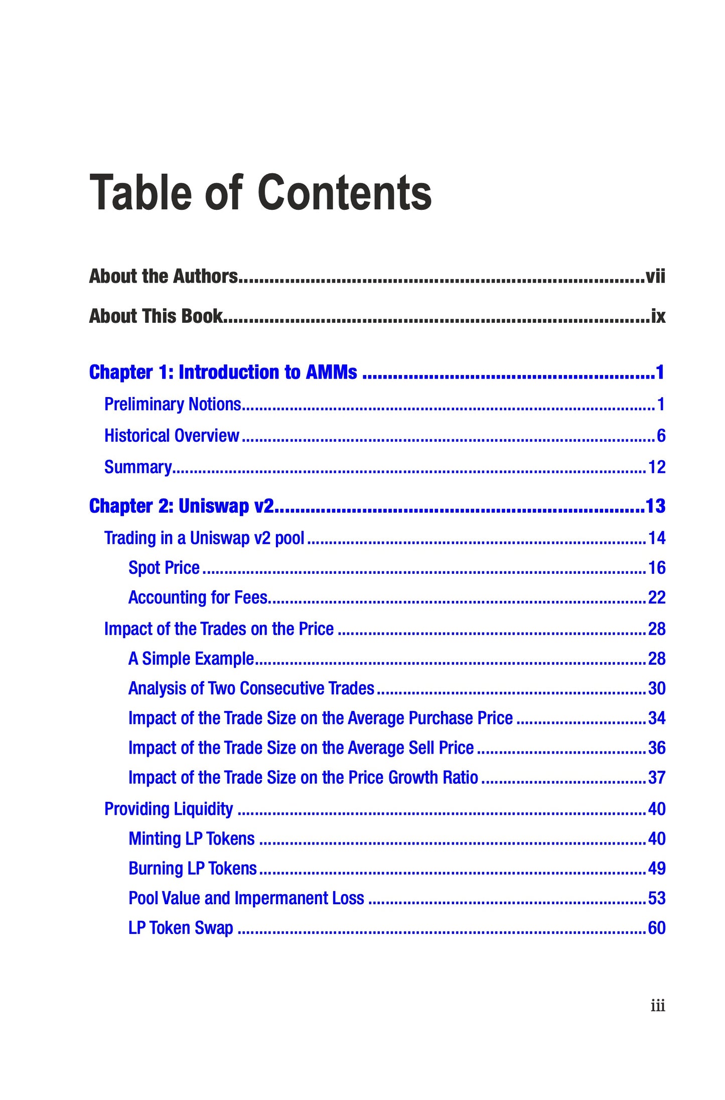 Automated Market Makers