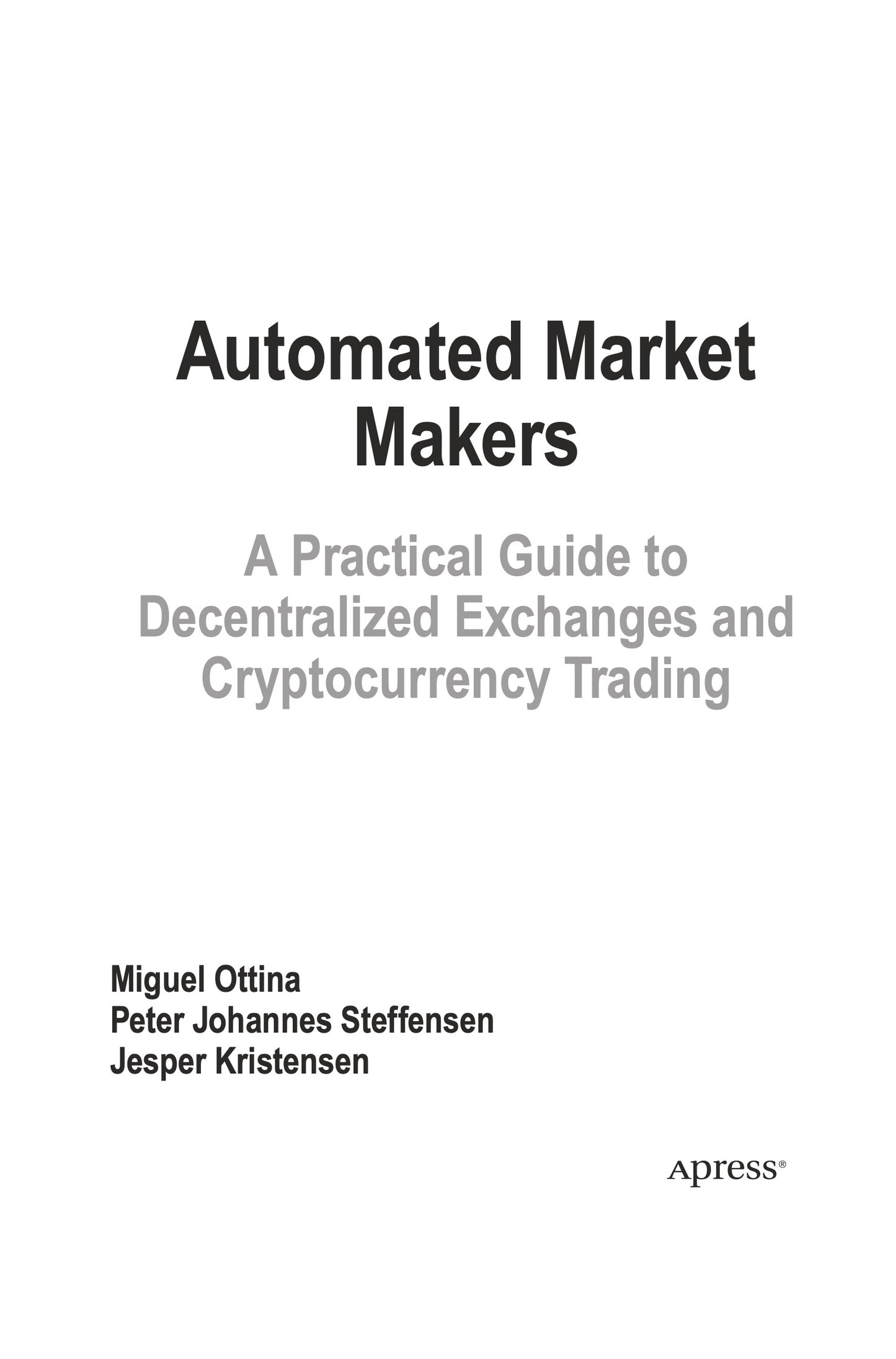 Automated Market Makers
